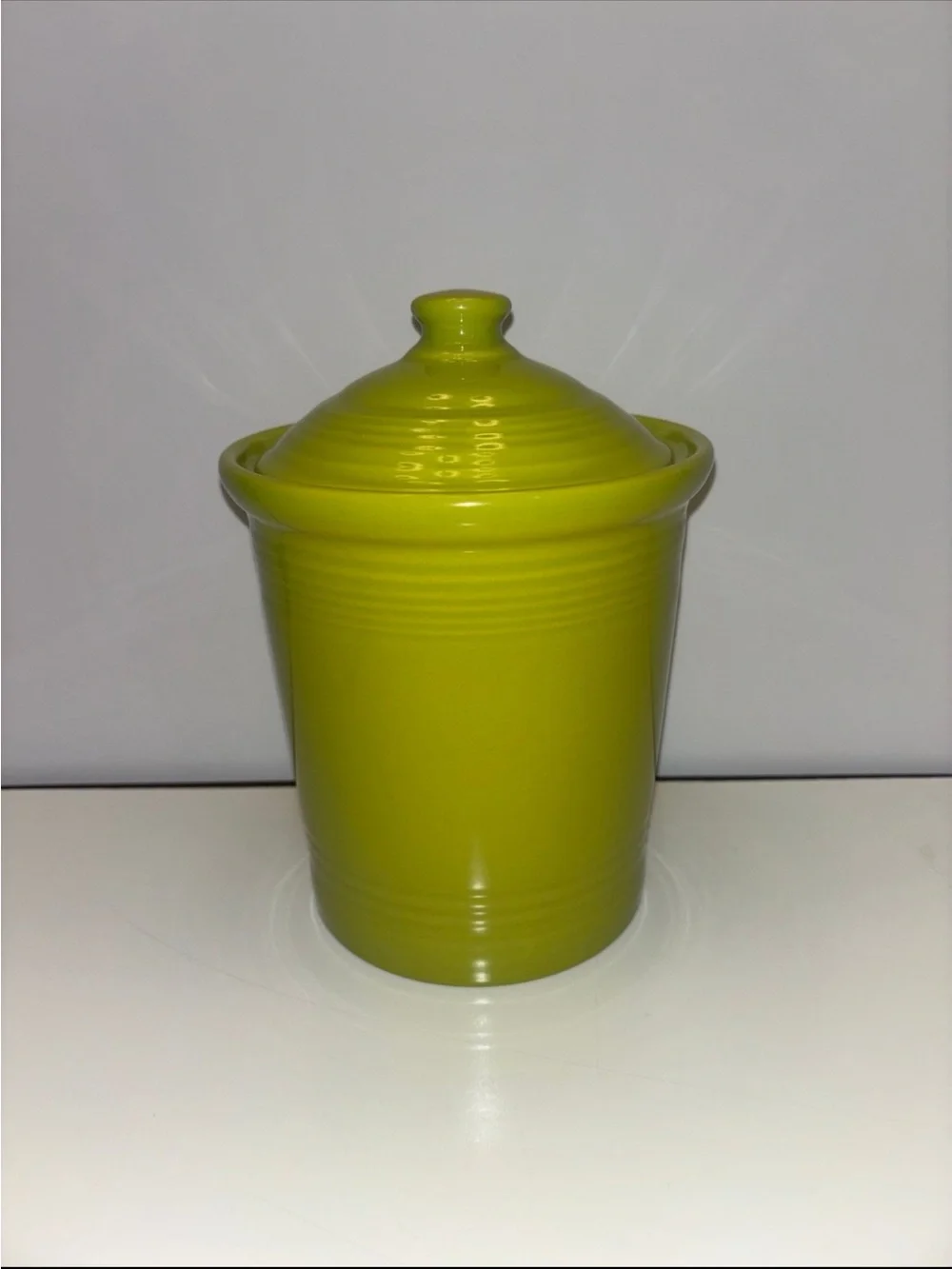 Fiesta Retired Medium Canister 2Qt-Lemongrass